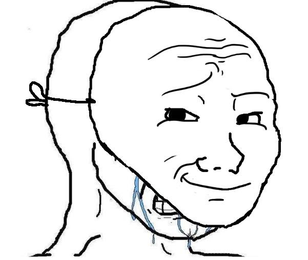 This meme is a simple drawing of a face with a confused expression, typically used to convey a sense of "I don't understand what's going on" or "I'm not sure what's happening". The text "I can explain why" is often written in a small font at the bottom of the face. The meme is often used in a humorous way to express confusion or frustration in a situation.